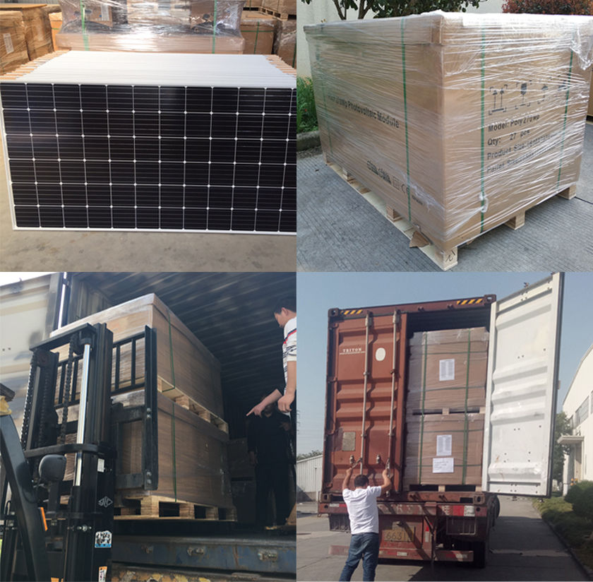 Commercial solar panels
