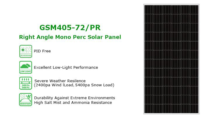 400w 72cells solar panel