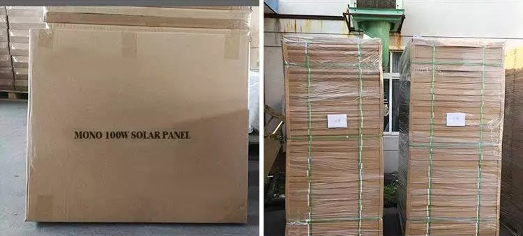 100w mono solar panel